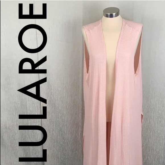 LuLaRoe Jackets & Blazers - ⭐️ LULAROE LONG DUSTER JACKET VEST 💯AUTHENTIC